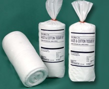 Guage and Cotton Tissue Guage and Cotton Tissue